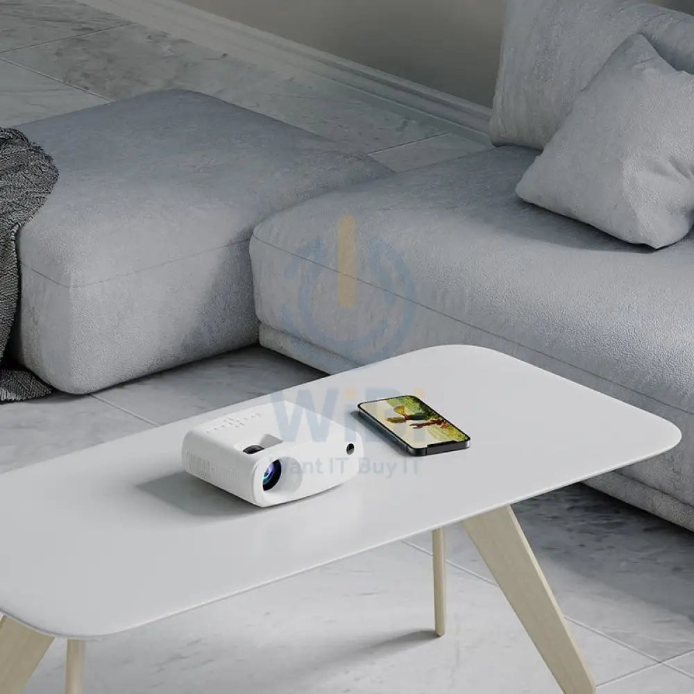 HAVIT Wireless projector PJ207 PRO - white Monitors & Projectors > Projectors