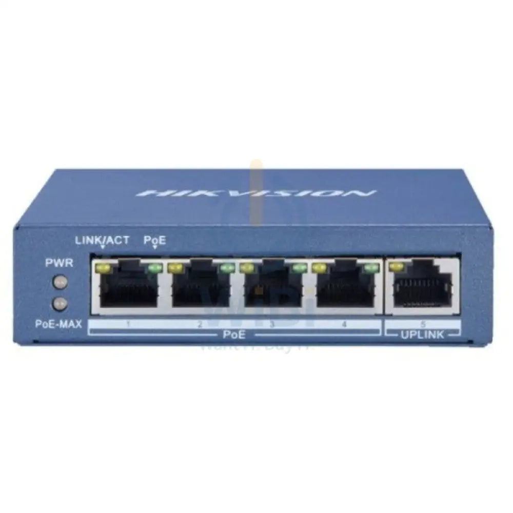 Hikvision 4 Port Gigabit Unmanaged Poe Switch Networking Products > Switches