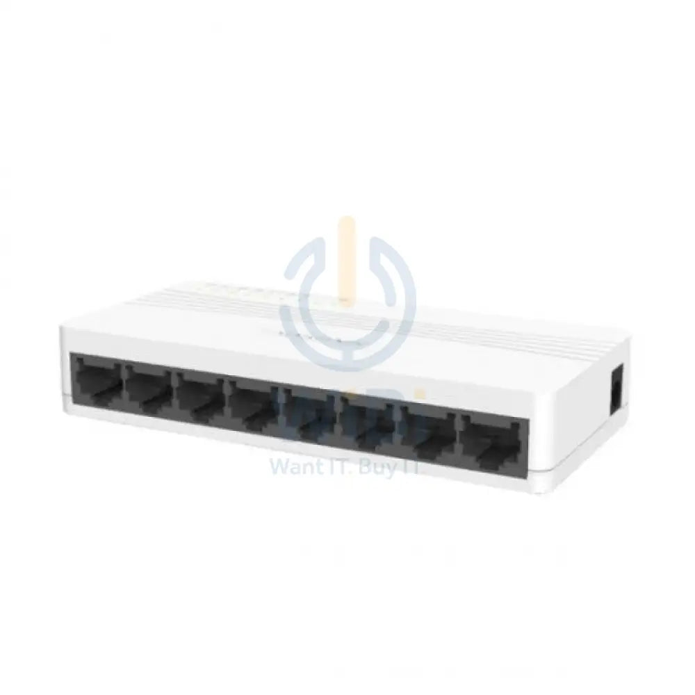 Hikvision 8 Port Fast Ethernet Unmanaged Desktop Switch Networking Products > Switches