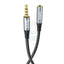 Hoco Audio Extension Cable - 3.5mm / 1 Meter / Black Accessories > Cables & Converters > Cables