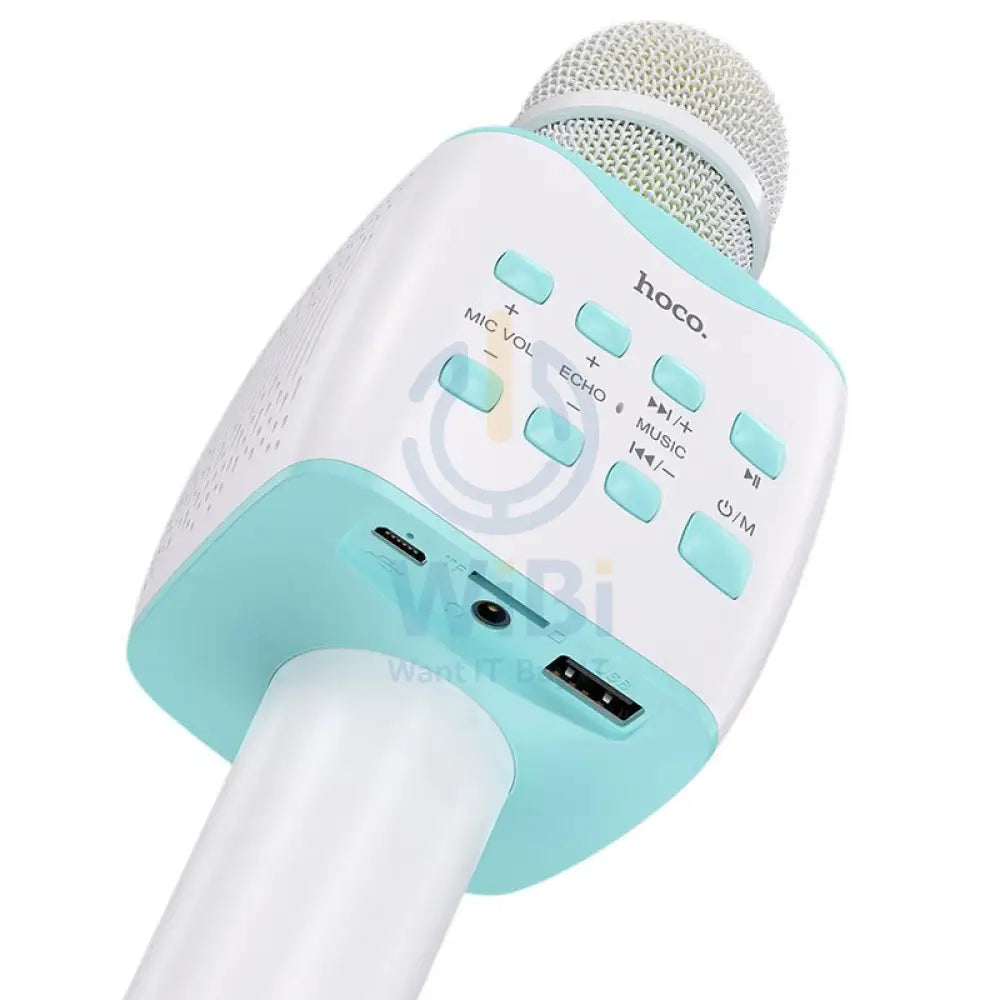 HOCO BK5 Cantando Karaoke Microphone - Bluetooth / USB / Blue Accessories > Audio > Microphone