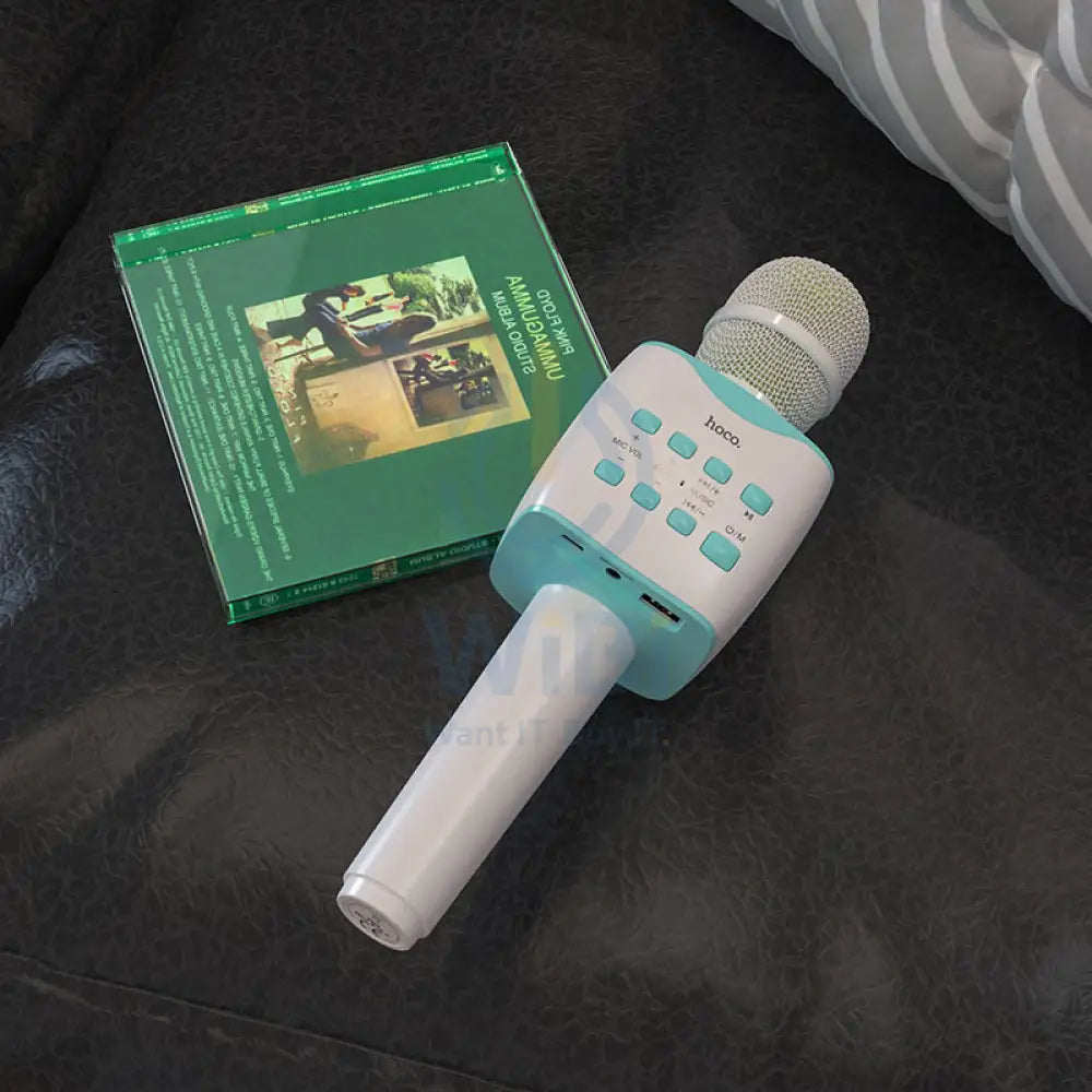 HOCO BK5 Cantando Karaoke Microphone - Bluetooth / USB / Blue Accessories > Audio > Microphone