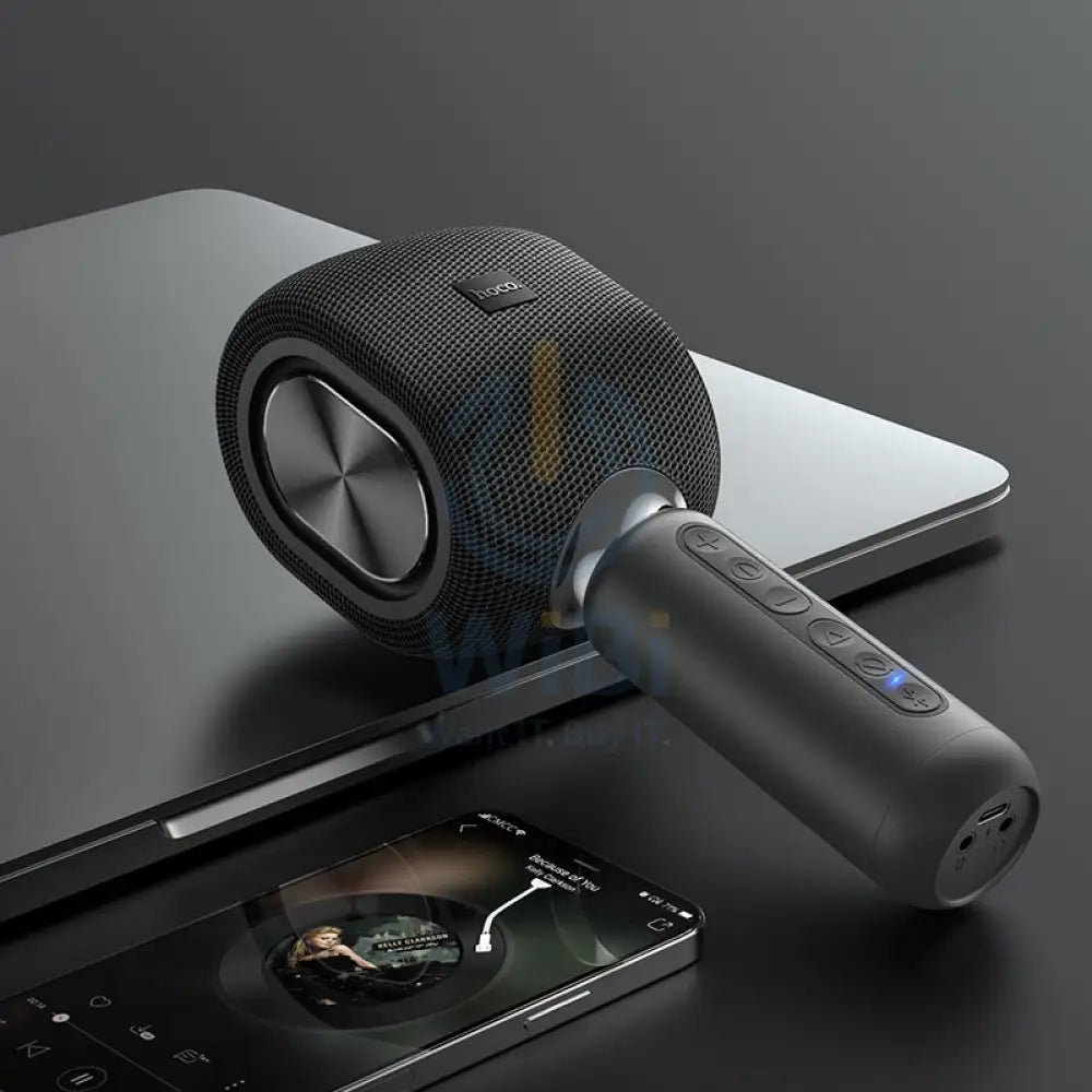 Hoco BK8 Wireless Karaoke Mic - 5W / 2000mAh / Black Accessories > Audio > Microphone