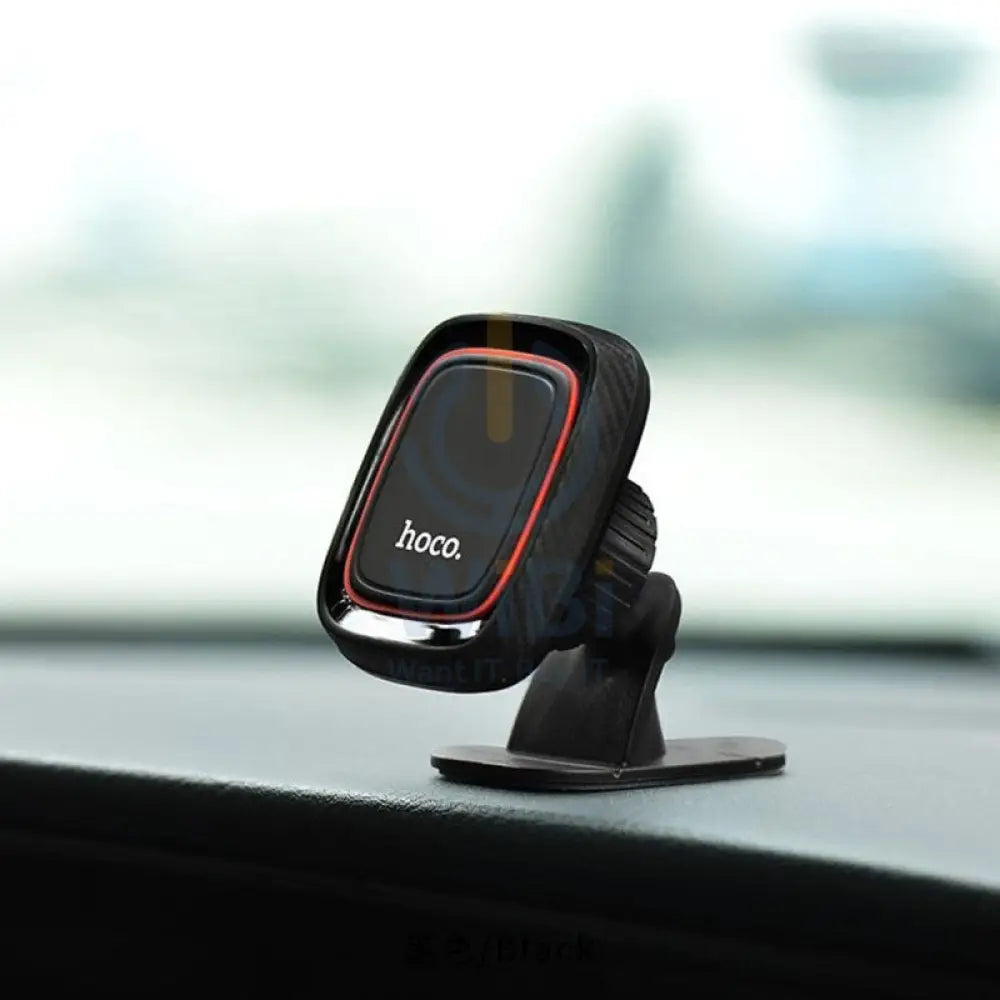 Hoco Ca24 Magnetic Car Mount Holder - Car Mounts / Silicone / Black Accessories > Mobiles & Tablets > Mobiles > Mobile