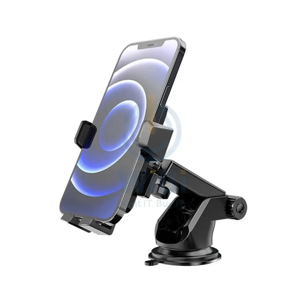 Hoco CA83 In-Car Phone Holder For Dashboard And Windshield - Black Accessories > Mobiles & Tablets > Mobiles > Mobile