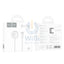 Hoco CW46 Magsafe Magnetic Watch Wireless Charger for Apple Watch Series – White Accessories > Power Adapters