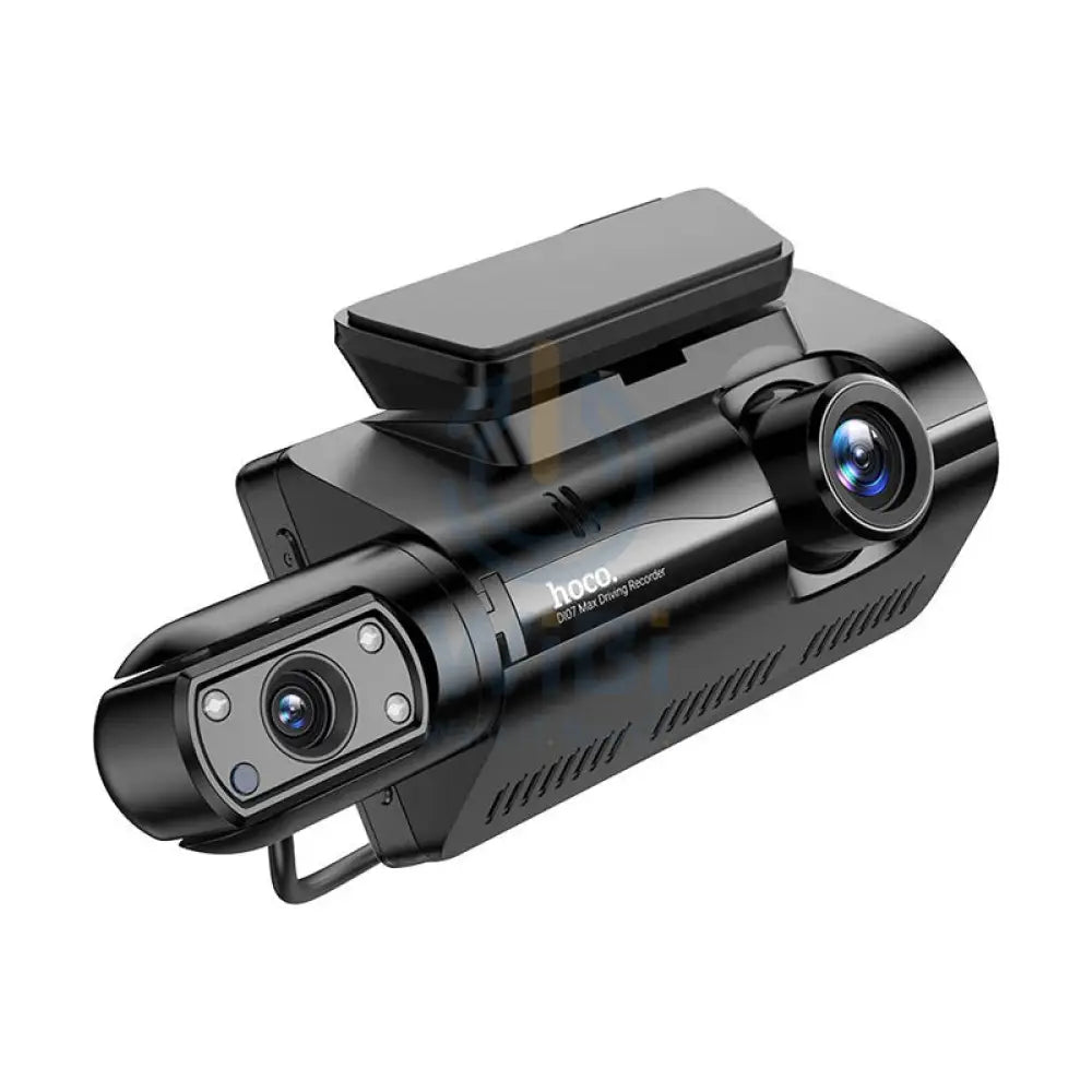 Hoco Di07 Dual Camera Driving Recorder - 200mAh / 2.5’’ Inch / USB / Wired - Black Cameras > Security Cameras