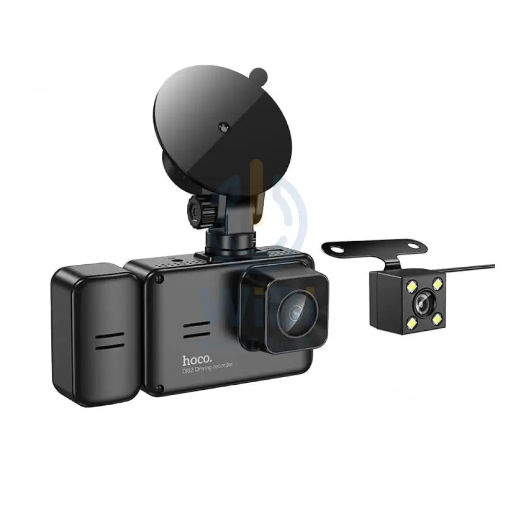 Hoco DI62 Car Driving Recorder - 150mAh / 4’’ inch / 1080 Full HD / WiFi - Black Cameras > Security Cameras