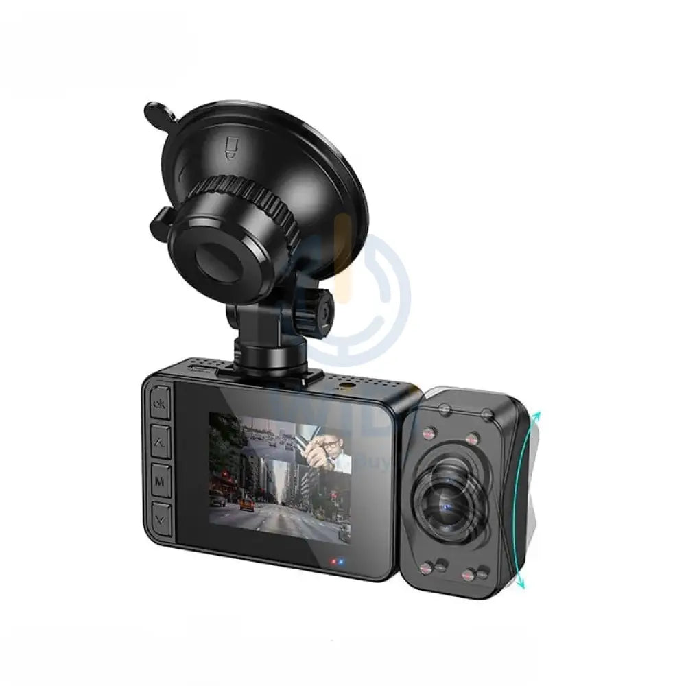 Hoco DI62 Car Driving Recorder - 150mAh / 4’’ inch / 1080 Full HD / WiFi - Black Cameras > Security Cameras