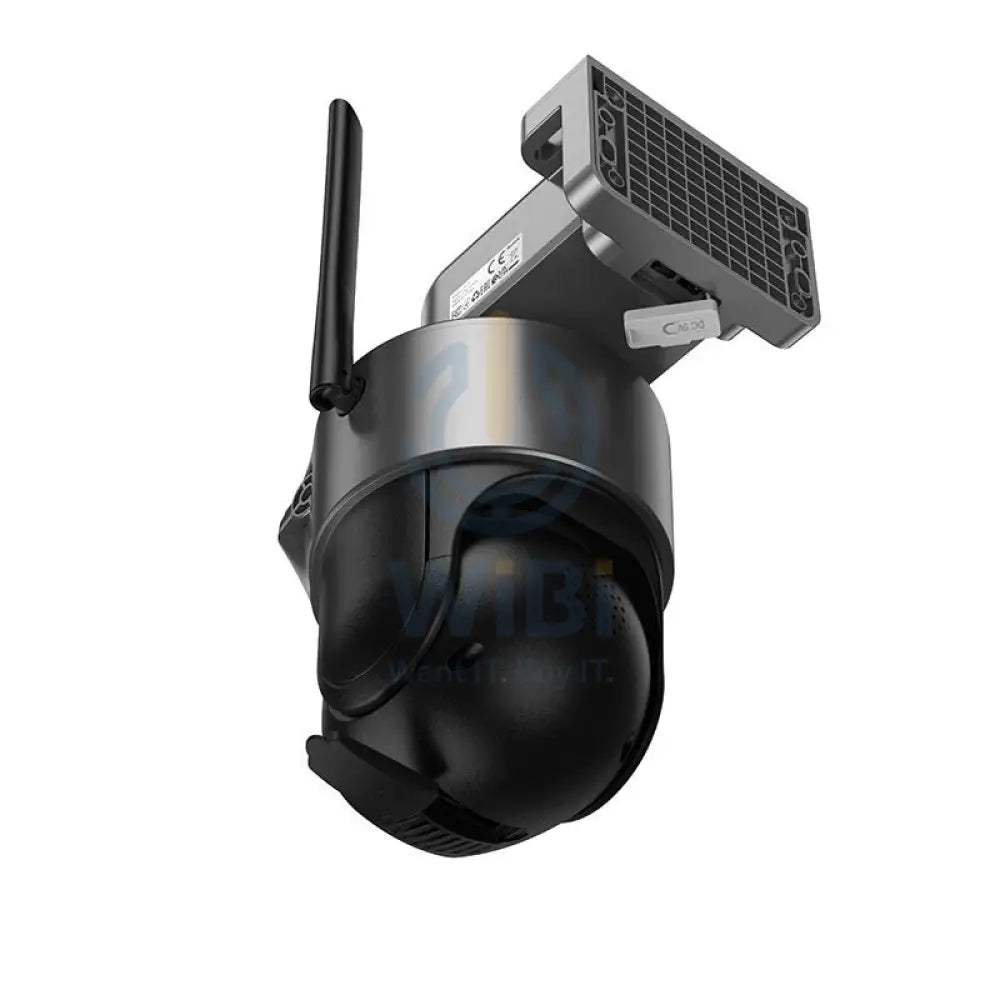 Hoco DI76 Solar Power Dual Lens Smart Surveillance Camera Cameras > Security Cameras