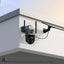 Hoco DI76 Solar Power Dual Lens Smart Surveillance Camera Cameras > Security Cameras