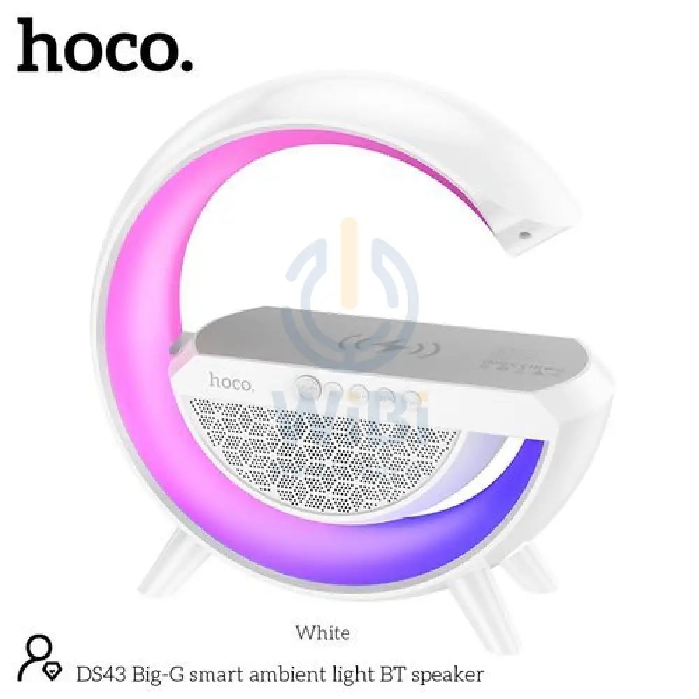 Hoco DS43 Big-G Smart Ambient Wireless Charging BT Speaker Accessories > Mobiles & Tablets > Mobiles