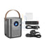HOCO DT4 Smart Autofocus Projector Android version - 2.69-inch / Metal Grey Accessories > Monitors & Projectors