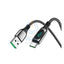 HOCO Extreme PD Charging Data Sync Cable - USB-C / 1.2 Meters / Black