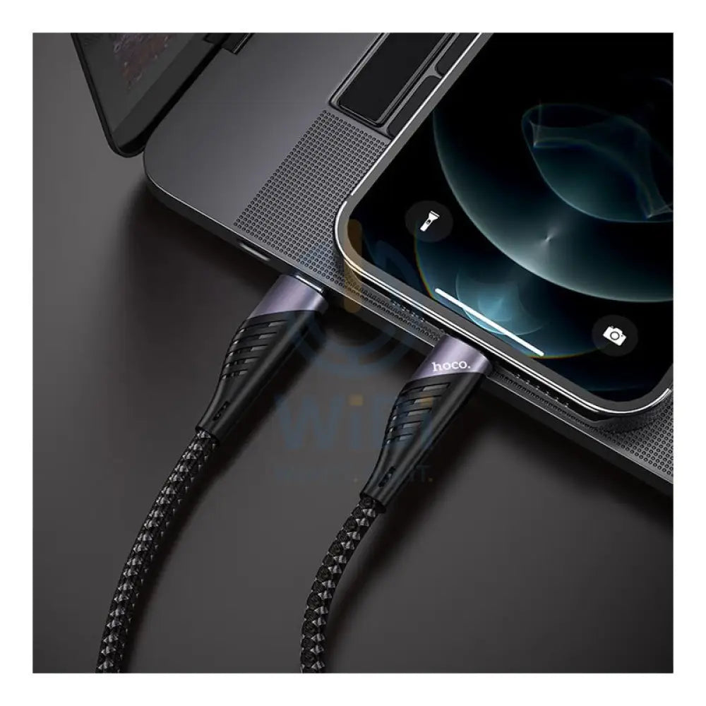 HOCO Freeway PD Charging Data Sync Cable - USB-C To USB-C / 1.2 Meters / Black
