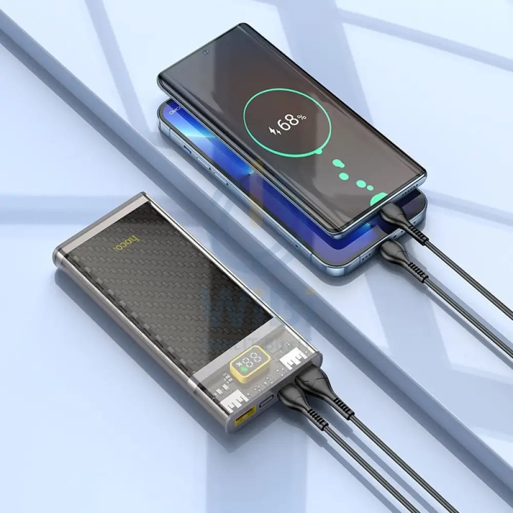 Hoco J103 Discovery Edition 22.5W 10000mAh Fully Compatible Power Bank Accessories > Power Adapters
