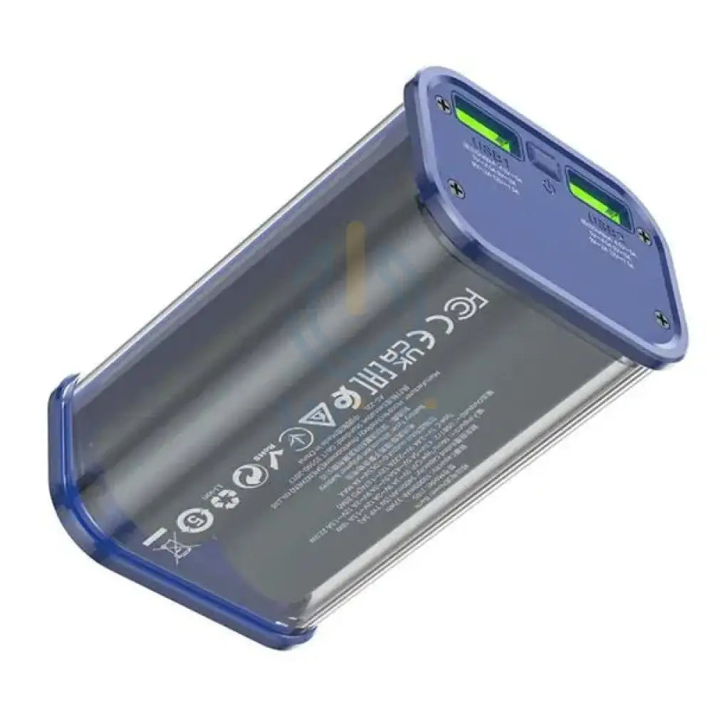 HOCO J105 Fully Compatible Power Bank 10000mAh 22.5W - Blue Accessories > Power Adapters