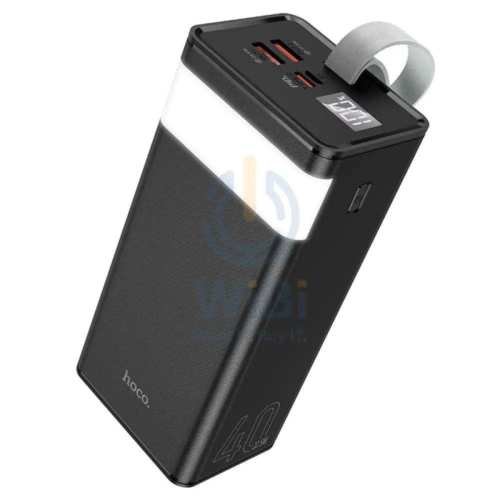 Hoco J86 Power Bank Powermaster - 22.5W / 40000mAh / Black Accessories > Power Adapters