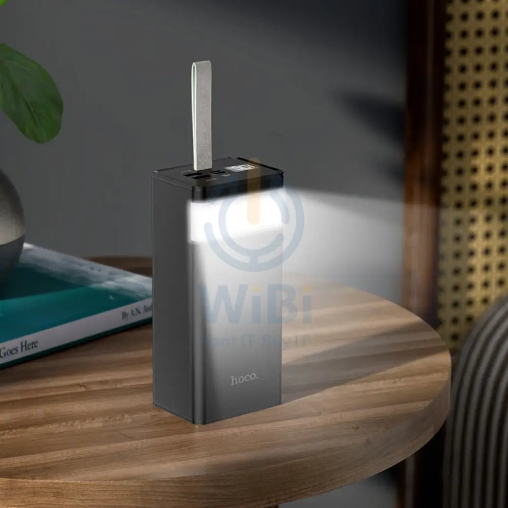 Hoco J86 Power Bank Powermaster - 22.5W / 40000mAh / Black Accessories > Power Adapters