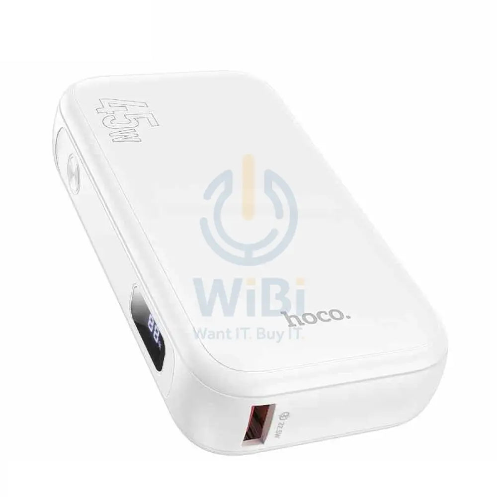 Hoco J98 Power Bank PD45W 15000mAh - White Accessories > Power Bank