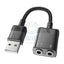 Hoco LS37 Spirit Audio Adapter Output Cable - 3.5mm / Black Accessories > Cables & Converters > Cables