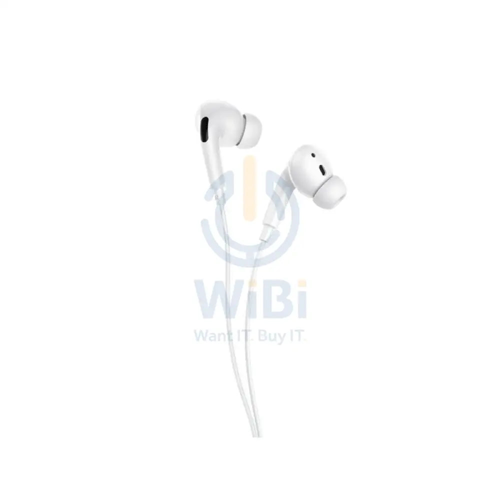 HOCO M1 Pro Wired Earphones - USB-C / 12 mm / White