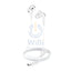 HOCO M1 Pro Wired Earphones - USB-C / 12 mm / White