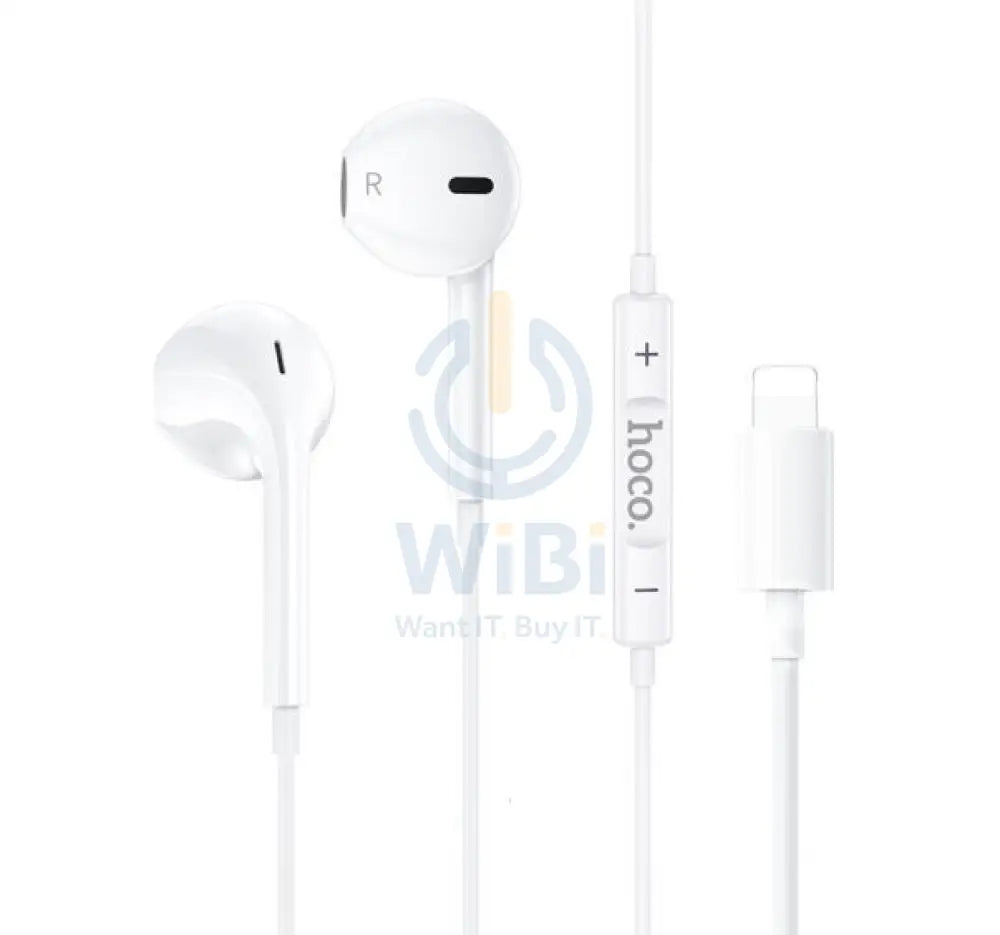 Hoco M100 Original Lighting Earphone – Assorted Accessories > Audio > Headphones
