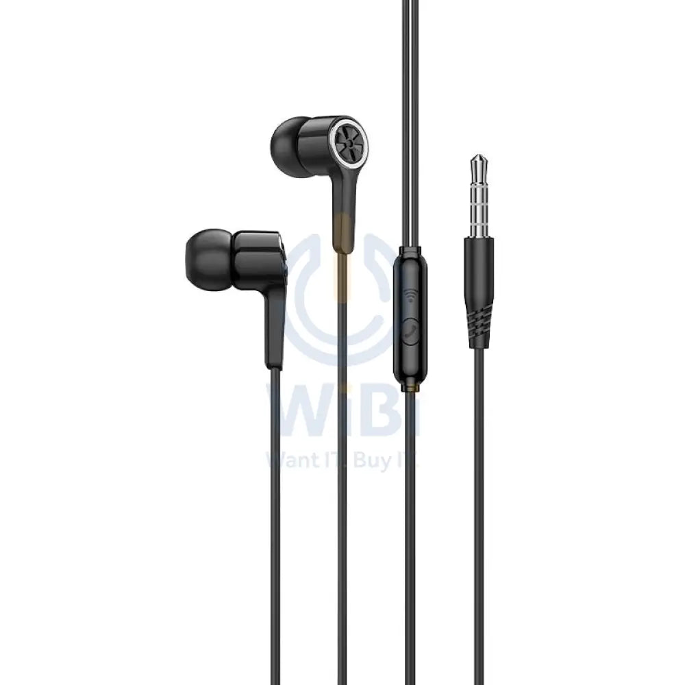 Hoco M104 Earphones - 3.5mm Jack / In-Ear / Wired / Black Accessories > Audio > Headphones