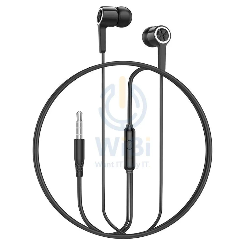 Hoco M104 Earphones - 3.5mm Jack / In-Ear / Wired / Black Accessories > Audio > Headphones