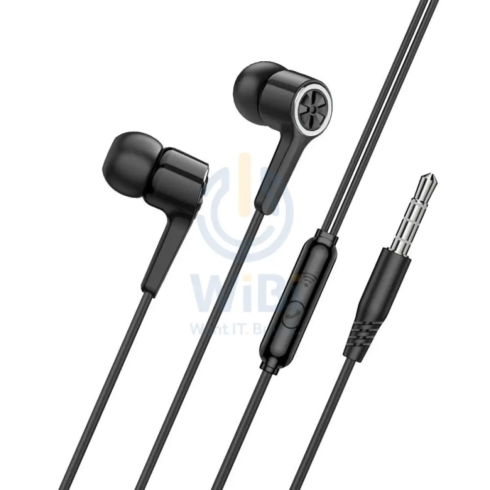 Hoco M104 Earphones - 3.5mm Jack / In-Ear / Wired / Black Accessories > Audio > Headphones