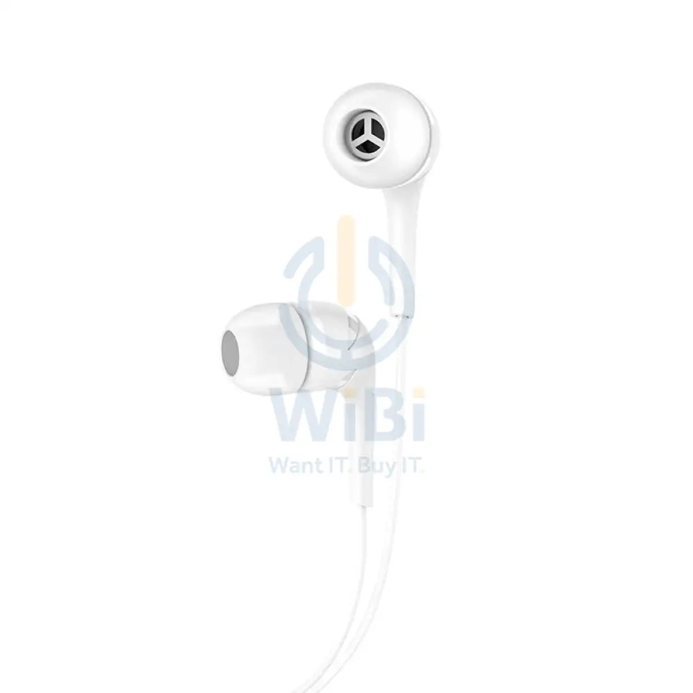 Hoco M40 Earphones - 3.5mm Jack / In-Ear / Wired / White Accessories > Audio > Headphones