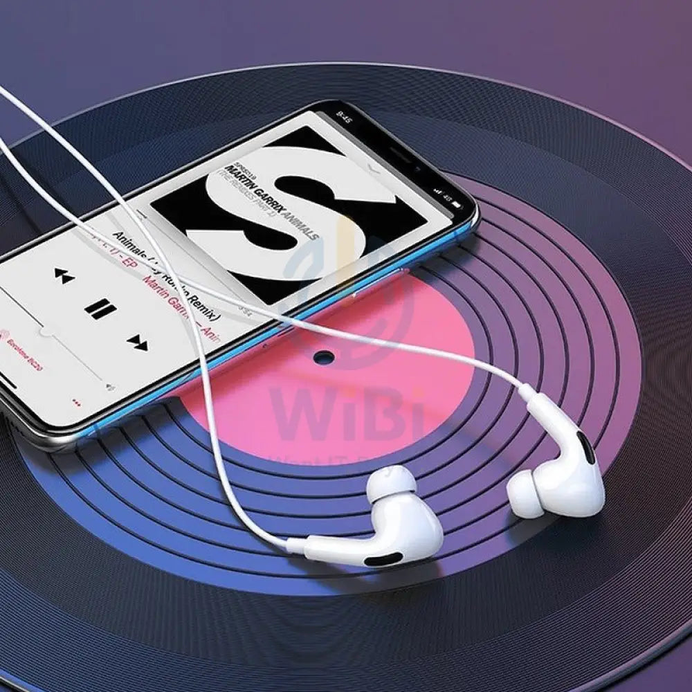 Hoco M77 Earphones - 3.5mm Jack / In-Ear / Wired / White Accessories > Audio > Headphones