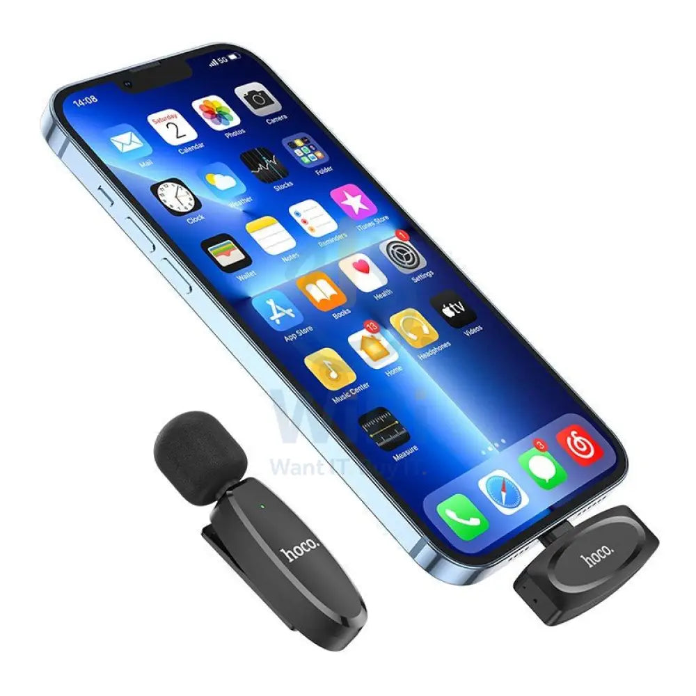 Hoco Microphone L15 Lightning - Black Accessories > Audio > Microphone