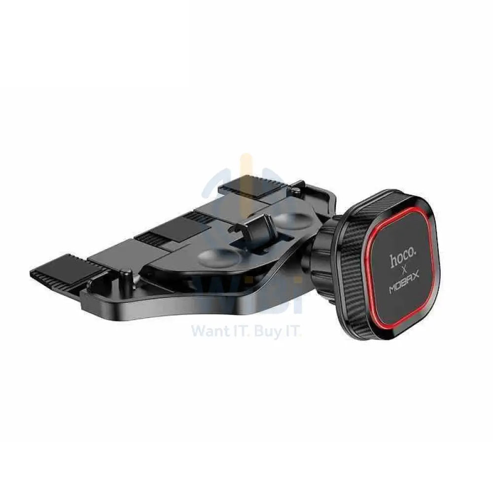 Hoco Mobax Ma25 Magnetic Car Cd Holder - Black Accessories > Mobiles & Tablets > Mobiles > Mobile Holder / Stands