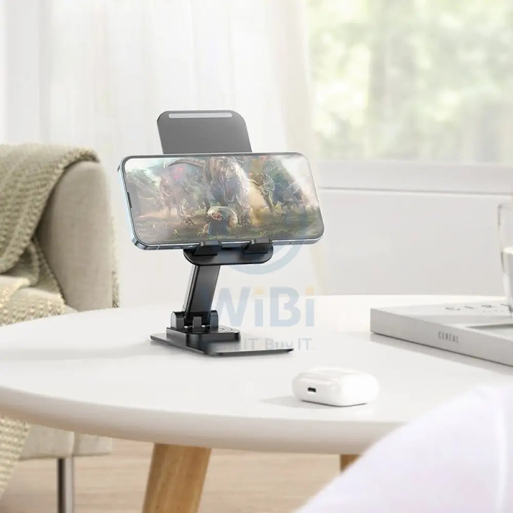 Hoco PH50 Rotating Folding Stand Holder for Phone & Tablet – Black Accessories > Mobiles & Tablets > Mobiles > Mobile