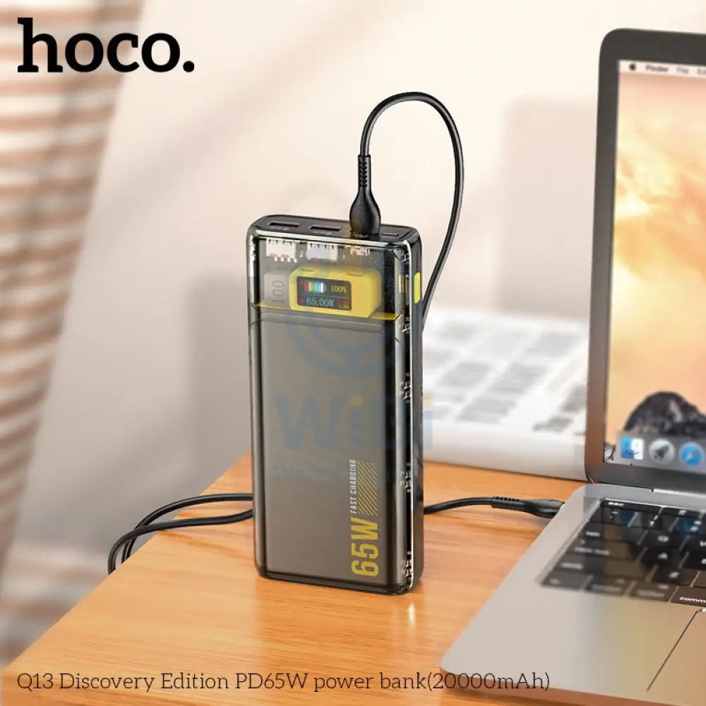 Hoco Q13 20000mAh PD65W LED Digital Display Portable Charging Power Bank Accessories > Power Bank > Offer Zone