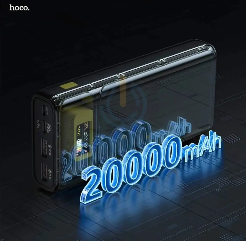 Hoco Q13 20000mAh PD65W LED Digital Display Portable Charging Power Bank Accessories > Power Bank > Offer Zone