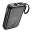 Hoco Q19 Lucky Power Bank with Digital Display and Cable - 30W / 10000mAh / Black Accessories > Power Bank
