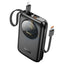 Hoco Q19 Lucky Power Bank with Digital Display and Cable - 30W / 10000mAh / Black Accessories > Power Bank