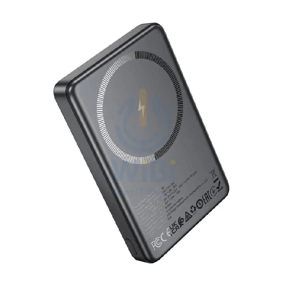 Hoco Q34 Magnetic Power Bank - 10,000mah / 20W / Metal Grey Accessories > Power Bank