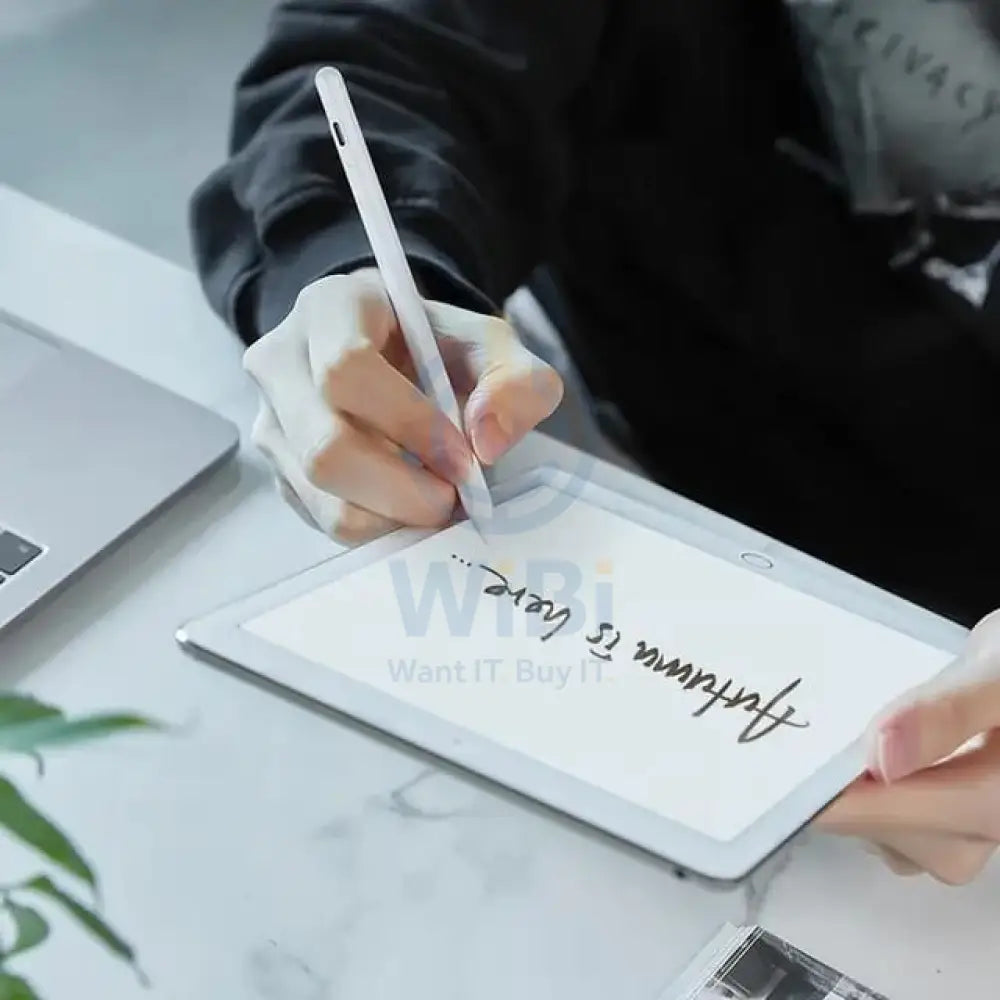 Hoco Smooth Series Active Anti-Mistake Touch Capacitive Pencil GM102 - White Accessories > Smart Devices