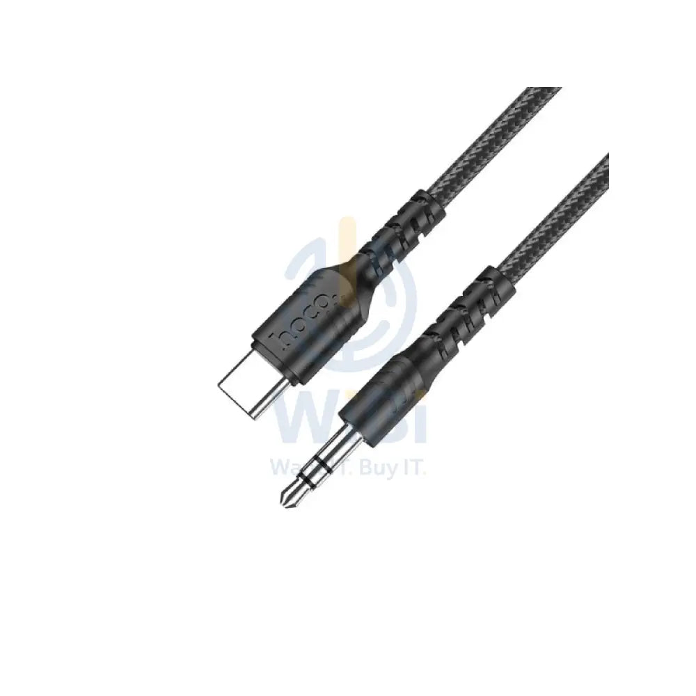 HOCO Type-C to 3.5mm AUX Cable - 1M / Black Accessories > Cables & Converters > Cables