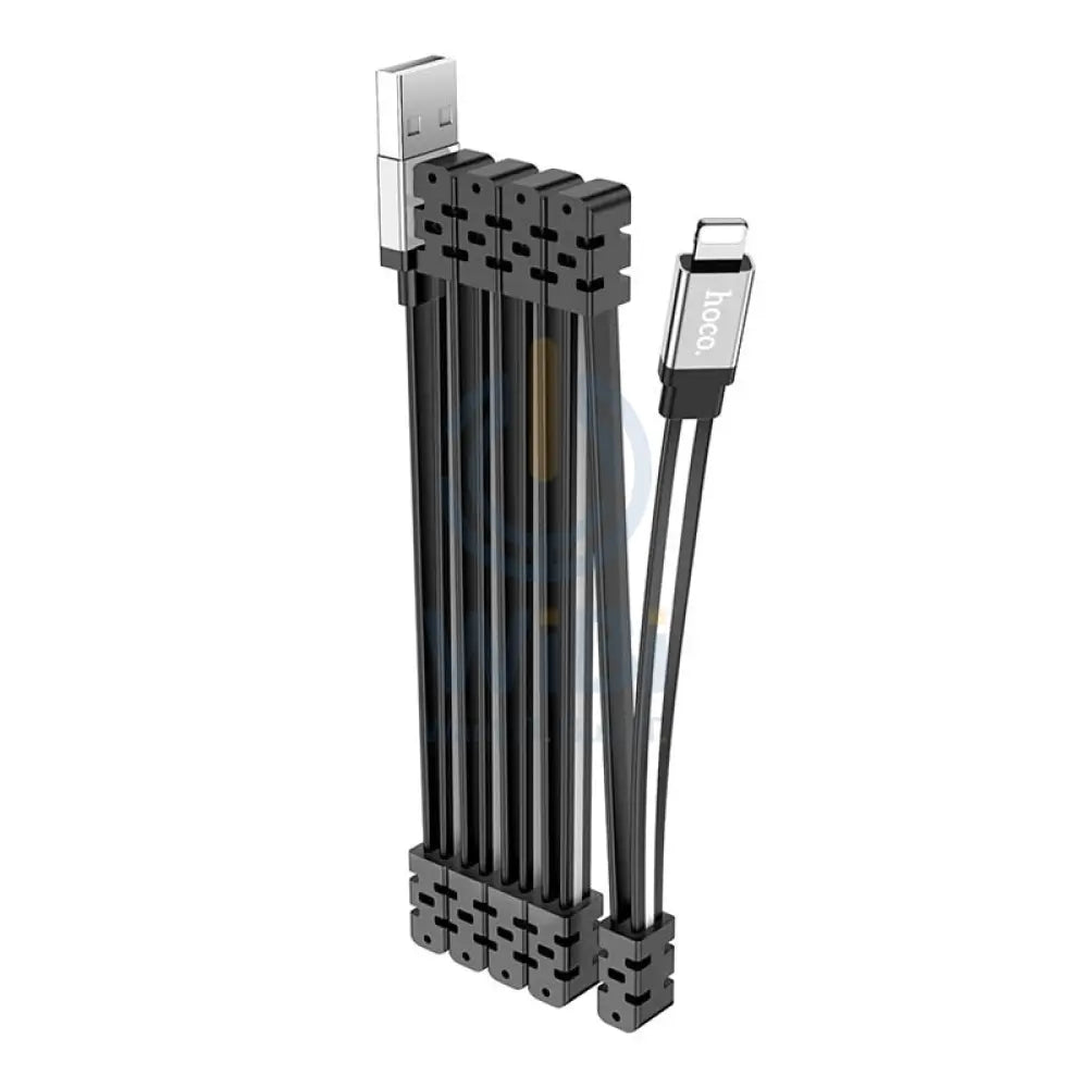 Hoco U103 Magnetic USB to Lightning 1 Meter - Black Accessories > Cables & Converters > Cables