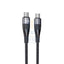 Hoco U99 Vortex Lightning to Type-C 1 Meter - Black Accessories > Cables & Converters > Cables