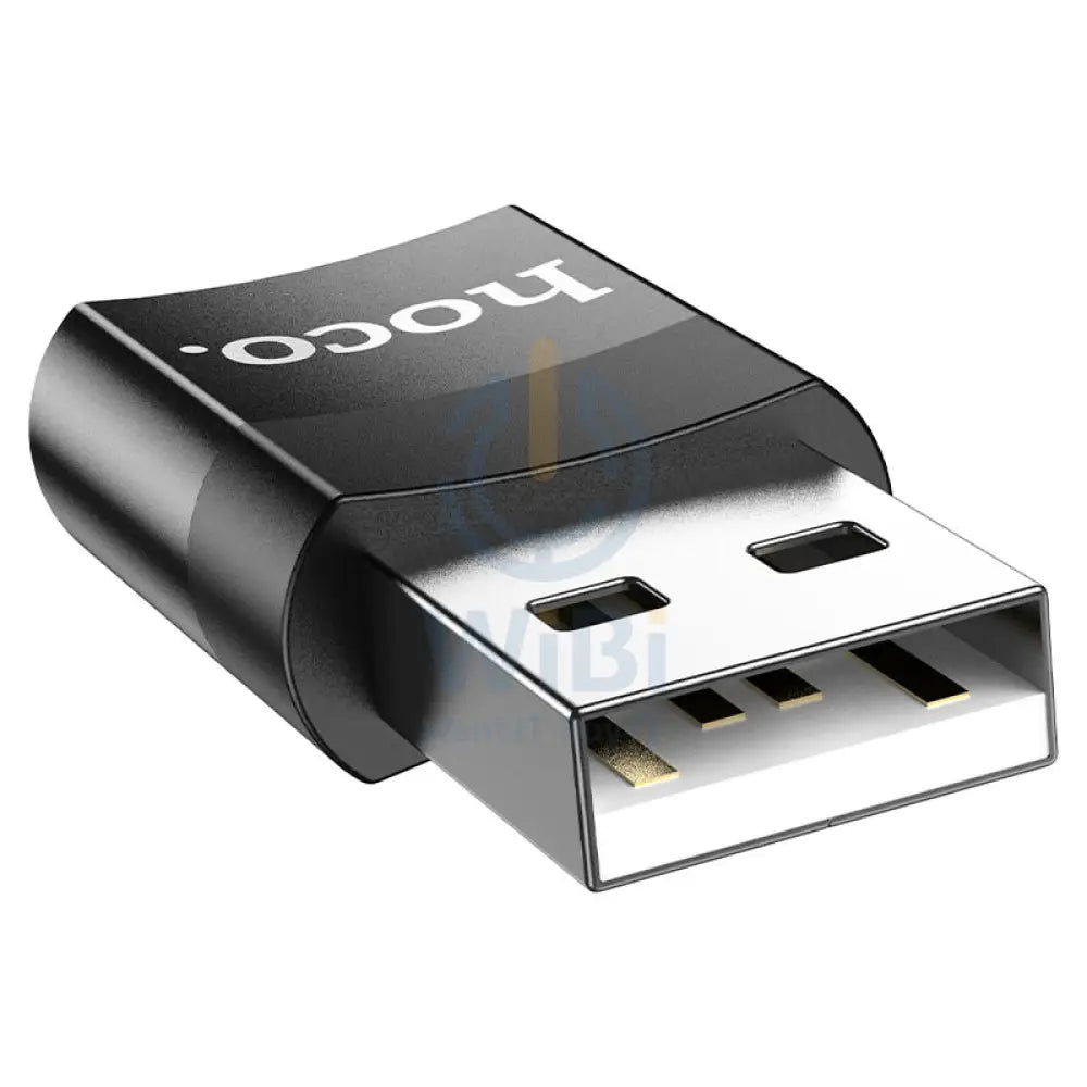 Hoco UA17 USB 2.0 to Type-C OTG Adapter - Black Accessories > Cables & Converters > Cables