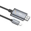 HOCO UA27 HD On-Screen Cable - 2 Meters / Lightning / HDMI / Metal Grey Accessories > Cables & Converters > Cables