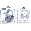HOCO W35 Air Wireless Headphones - Bluetooth / 400mAh / USB-C / Blue Accessories > Audio > Headphones