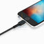 Hoco X20 Flash Charging Data Cable - 2 Meter / Type-C (2 PCs) / Lightning - (3 PCs) / Black / Pack Of 5 Accessories >