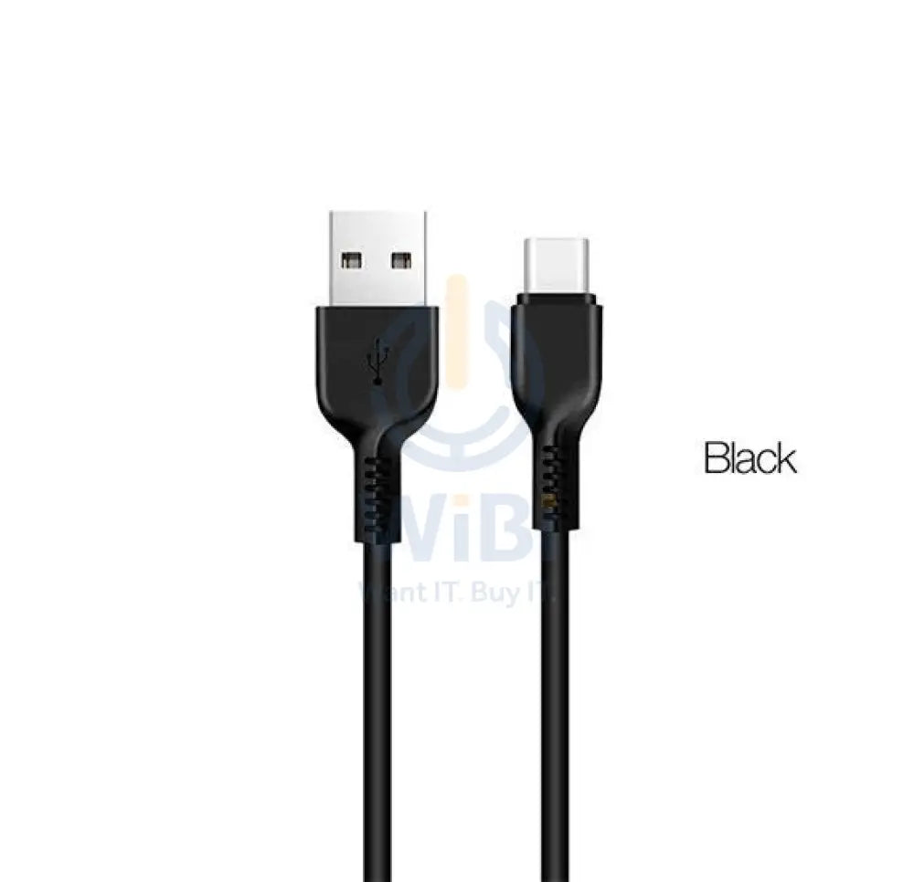 Hoco X20 Flash Charging Data Cable - 3Meter / Type-C/ Lightning / Micro USB / Black / White Accessories > Cables &